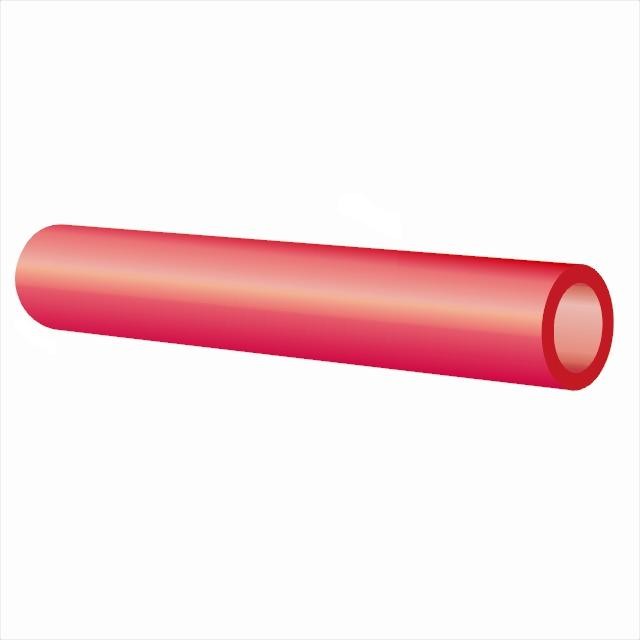 AEROTEC RED PA - balení v kartonu 25 m, červená barva 2,7/4mm