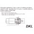 DKL 2 SN 10 M18x1,5 500mm